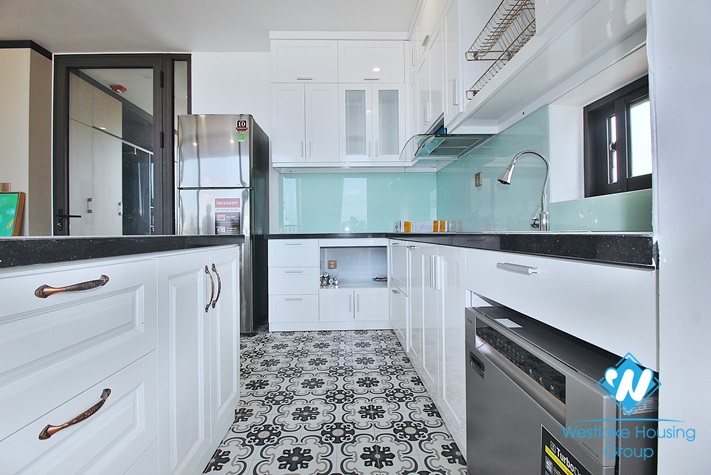 Brand new 1 bedroom with huge balcony for rent in Au Co, Tay Ho