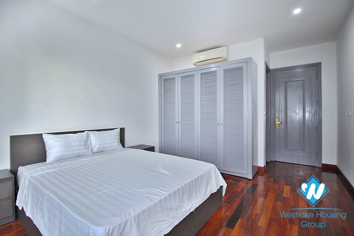 Lake view - Bright and quiet apartment on the 4th floor of service apartment on Quang An st, Tay Ho