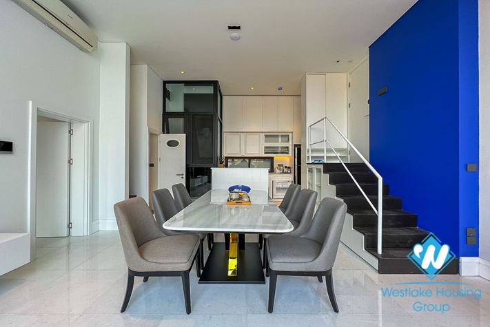 New duplex with 2 bedrooms for rent in To Ngoc Van st, Tay Ho District 