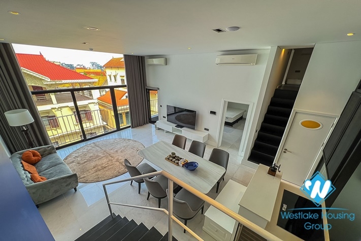 New duplex with 2 bedrooms for rent in To Ngoc Van st, Tay Ho District 