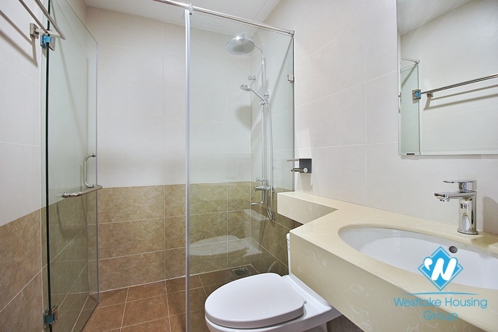 Huge balcony 1 bedroom apartment for rent in To Ngoc Van st, Tay Ho