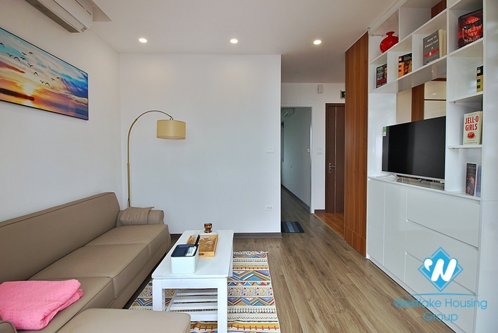 Huge balcony 1 bedroom apartment for rent in To Ngoc Van st, Tay Ho