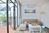 Huge balcony 1 bedroom apartment for rent in To Ngoc Van st, Tay Ho