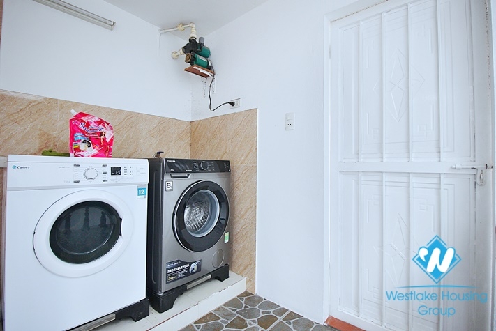 A nice house 5 bedroom for rent in Lac Long Quan st, Tay Ho district.