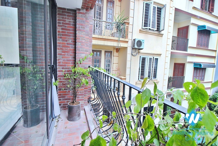 An unique and strange style 4 bedrooms apartment for rent in Dang Thai Mai, Tay Ho