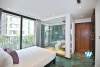 An unique and strange style 4 bedrooms apartment for rent in Dang Thai Mai, Tay Ho
