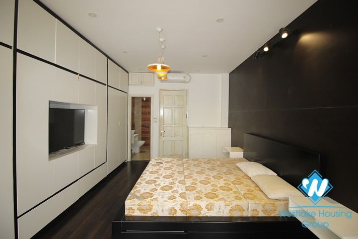 A nice house 6 bedroom for rent in An Duong st , Tay Ho district.