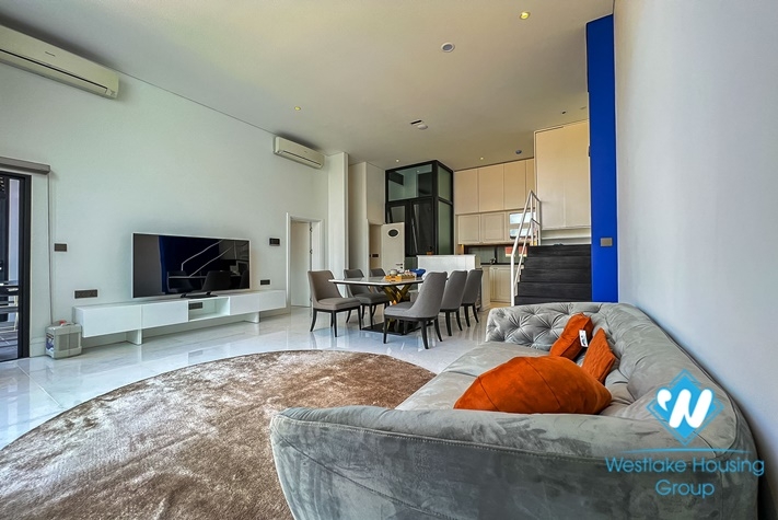 New duplex with 2 bedrooms for rent in To Ngoc Van st, Tay Ho District 