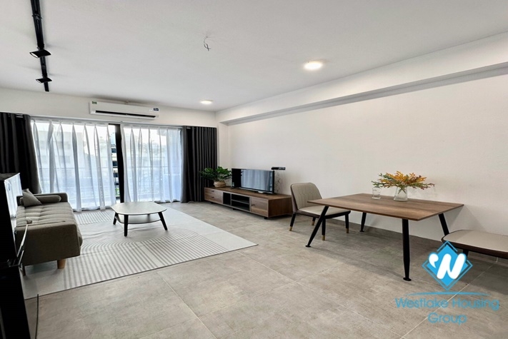 Brand new one bedroom apartment for rent in Nghi Tam st, Tay Ho district.