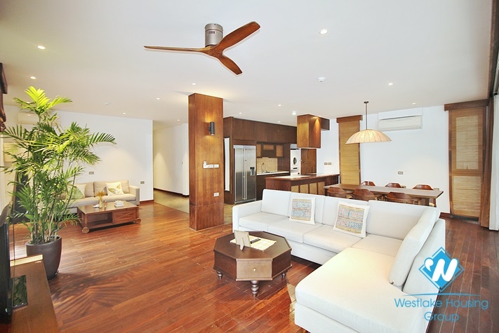 Beautiful lake view apartment for rent in Tay Ho, Hanoi