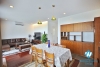 Lake view and huge balcony 2 bedrooms apartment for rent in Quang Khanh, Tay Ho