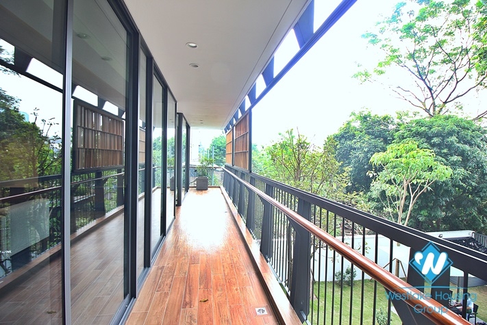 New and quality apartment with big balcony for rent in Au Co st, Tay Ho District 