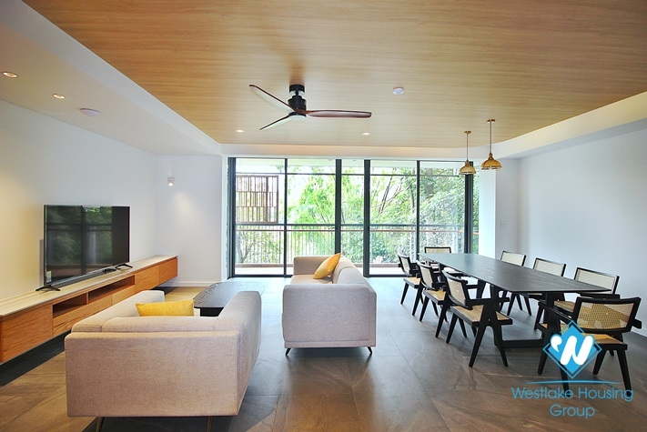 New and quality apartment with big balcony for rent in Au Co st, Tay Ho District 
