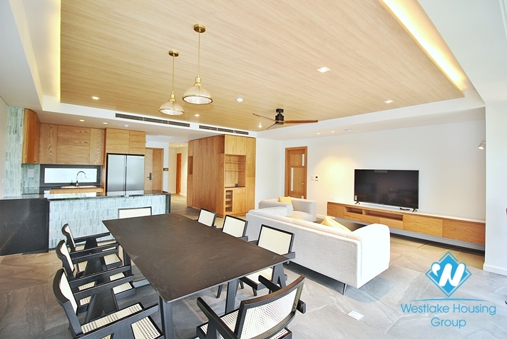 New and quality apartment with big balcony for rent in Au Co st, Tay Ho District 