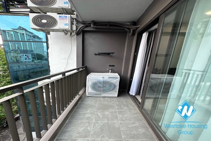 Brand new one bedroom apartment for rent in Nghi Tam st, Tay Ho district.