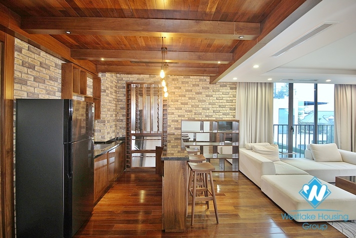 Supper nice apartment with nice view from the balcony of apartment for rent in Tu Hoa St 