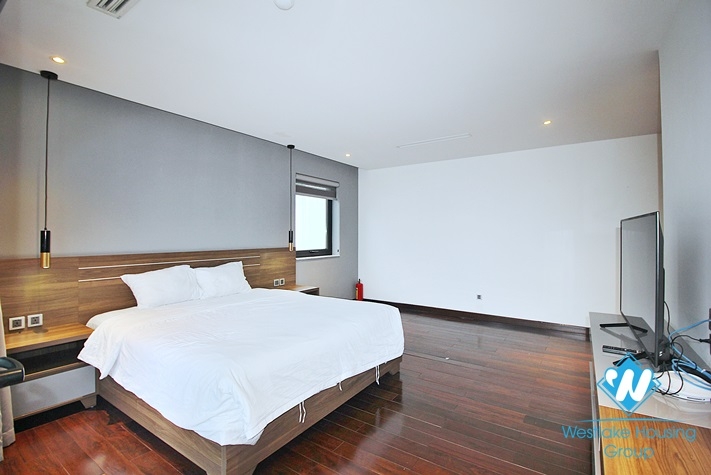 Supper nice apartment with nice view from the balcony of apartment for rent in Tu Hoa St 