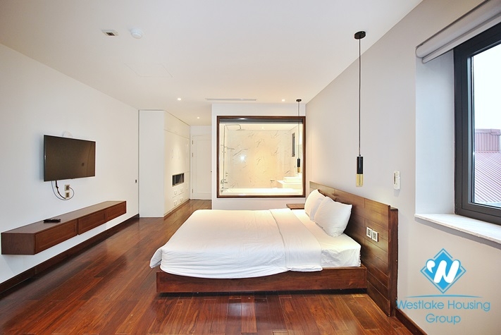 Supper nice apartment with nice view from the balcony of apartment for rent in Tu Hoa St 