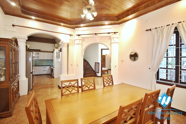 Large size house for rent in Tay Ho, Hanoi 