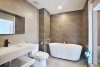 Bright 2 bedrooms apartment for rent in Tay Ho area, Ha Noi