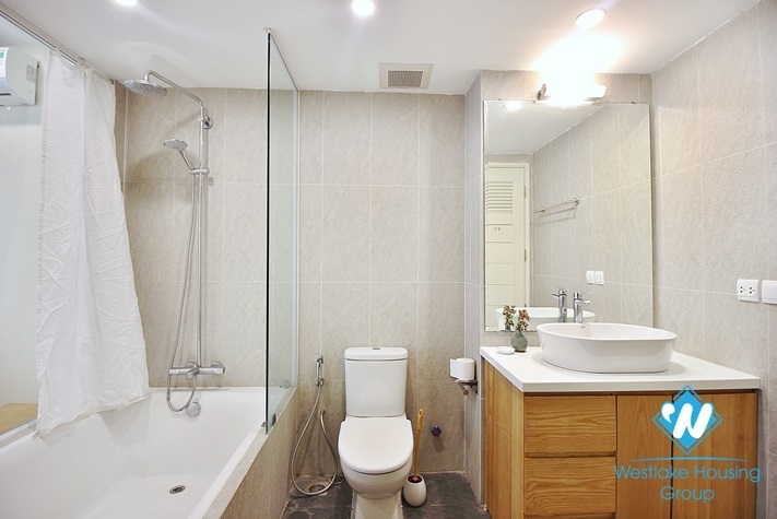 Nice apartment with 2 bedrooms for rent in Tay Ho st, Quang An ward