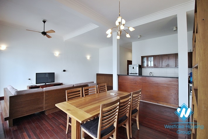 Lakeside balcony apartment rental on Quang Khanh, Tay Ho