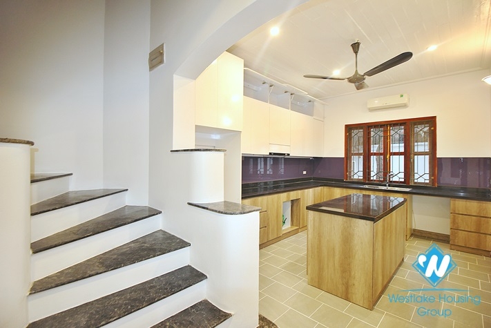 Peaceful house with swimming pool for rent in Xuan Dieu, Tay Ho
