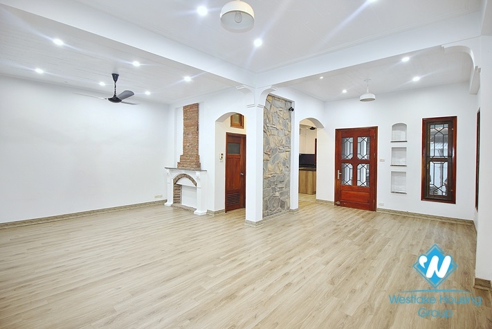 Peaceful house with swimming pool for rent in Xuan Dieu, Tay Ho