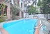 Peaceful house with swimming pool for rent in Xuan Dieu, Tay Ho