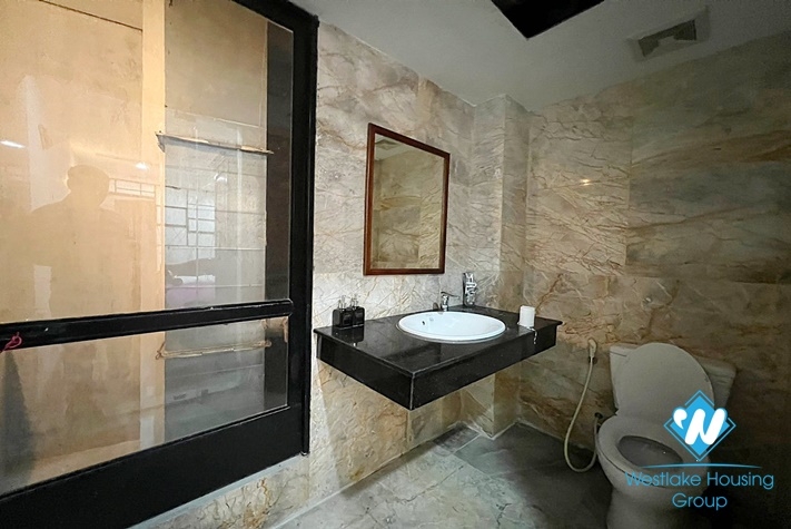 Cosy Two bedrooms apartment for rent in Nguyen Khac Hieu street, Truc Bach area, Ha Noi