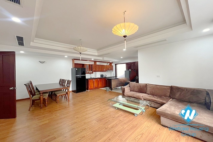 Cosy Two bedrooms apartment for rent in Nguyen Khac Hieu street, Truc Bach area, Ha Noi
