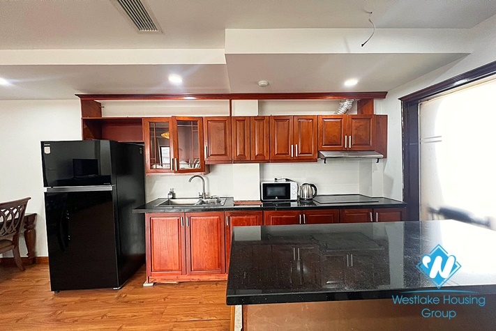 Cosy Two bedrooms apartment for rent in Nguyen Khac Hieu street, Truc Bach area, Ha Noi