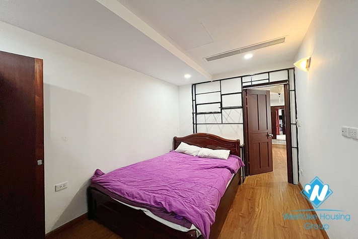 Cosy Two bedrooms apartment for rent in Nguyen Khac Hieu street, Truc Bach area, Ha Noi