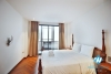 High floor 3 bedrooms apartment for rent in To Ngoc Van st, Tay Ho