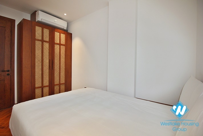 High floor 3 bedrooms apartment for rent in To Ngoc Van st, Tay Ho