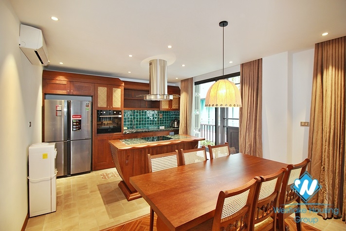 A nice 3 bedrooms apartment for rent in To Ngoc Van area, Tay Ho, Ha Noi