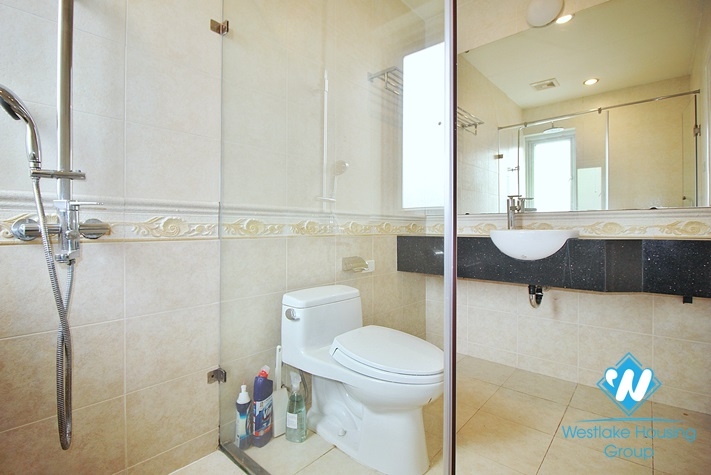 Stunning Scandinavian styled apartment with lake view and 4 bedrooms for rent in Westlake Tay ho, Hanoi, Vietnam