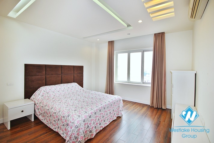 Stunning Scandinavian styled apartment with lake view and 4 bedrooms for rent in Westlake Tay ho, Hanoi, Vietnam