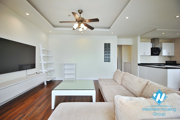 Stunning Scandinavian styled apartment with lake view and 4 bedrooms for rent in Westlake Tay ho, Hanoi, Vietnam