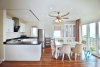 Stunning Scandinavian styled apartment with lake view and 4 bedrooms for rent in Westlake Tay ho, Hanoi, Vietnam