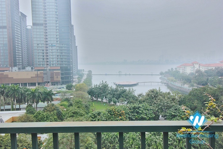 Stunning Scandinavian styled apartment with lake view and 4 bedrooms for rent in Westlake Tay ho, Hanoi, Vietnam