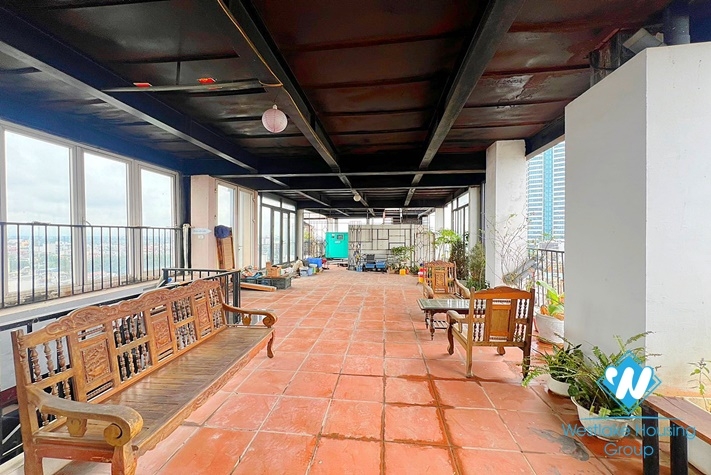 Cosy Two bedrooms apartment for rent in Nguyen Khac Hieu street, Truc Bach area, Ha Noi