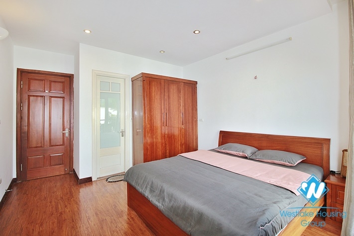Bright 02 bedrooms apartment for rent in Tu Hoa area, Tay Ho, Ha Noi