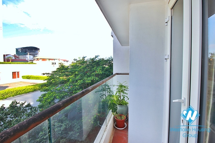 Bright 02 bedrooms apartment for rent in Tu Hoa area, Tay Ho, Ha Noi