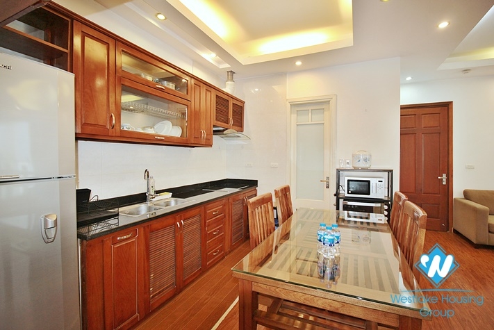 Bright 02 bedrooms apartment for rent in Tu Hoa area, Tay Ho, Ha Noi