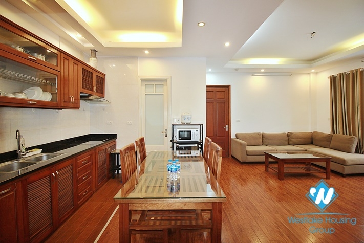 Bright 02 bedrooms apartment for rent in Tu Hoa area, Tay Ho, Ha Noi