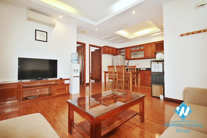 Bright 02 bedrooms apartment for rent in Tu Hoa area, Tay Ho, Ha Noi