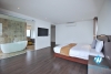 High floor and spacious 3 bedrooms apartment for rent in Quang Khanh, Tay Ho, Ha Noi