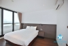 High floor and spacious 3 bedrooms apartment for rent in Quang Khanh, Tay Ho, Ha Noi