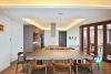 High floor and spacious 3 bedrooms apartment for rent in Quang Khanh, Tay Ho, Ha Noi